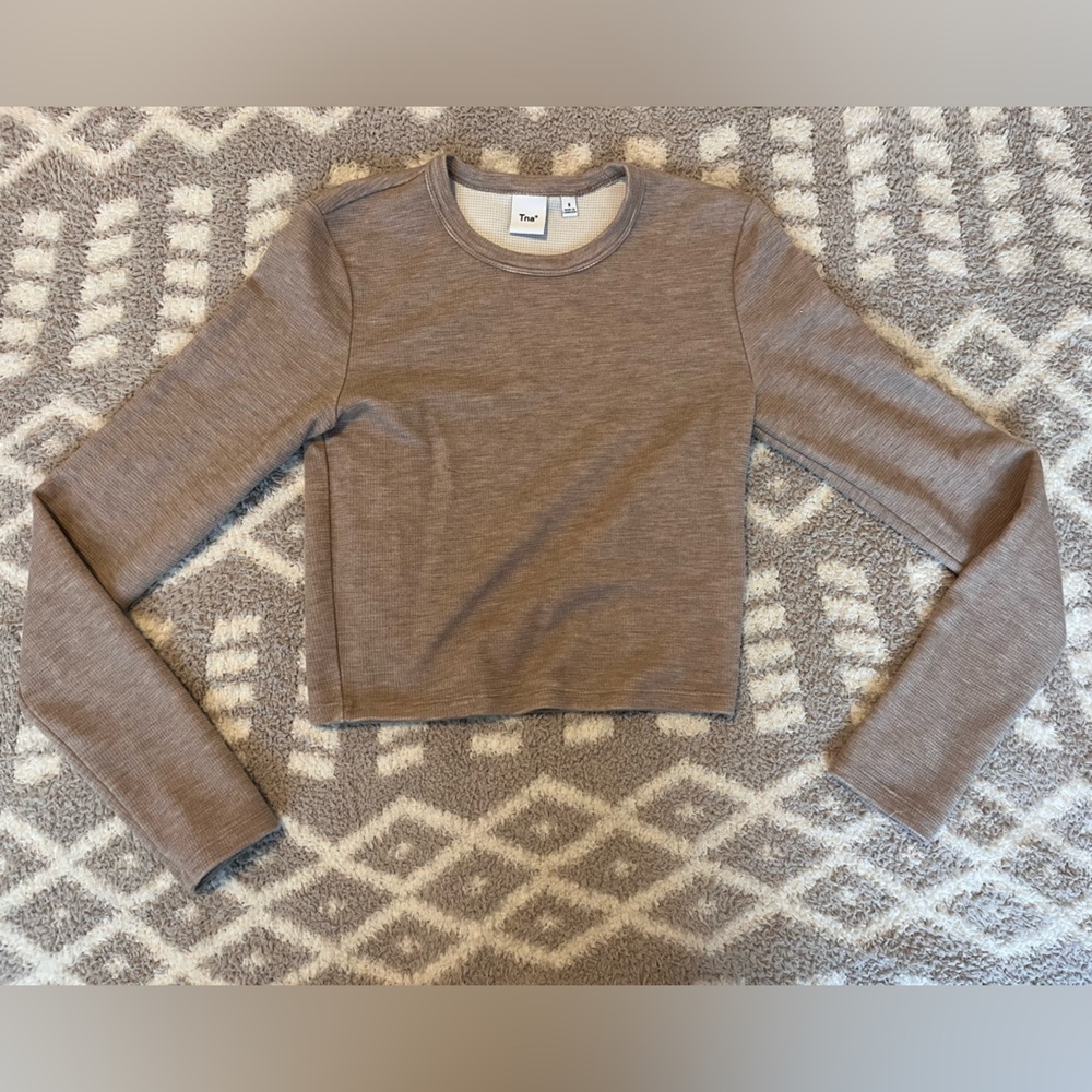 TNA cropped long sleeve size small
